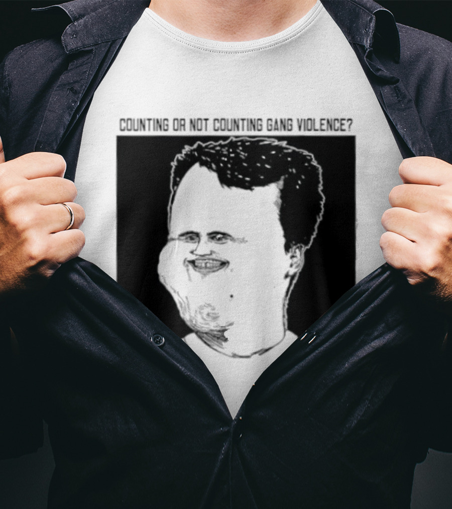 Charlie Kirk Counting Or Not Counting Gang Violence T-Shirt