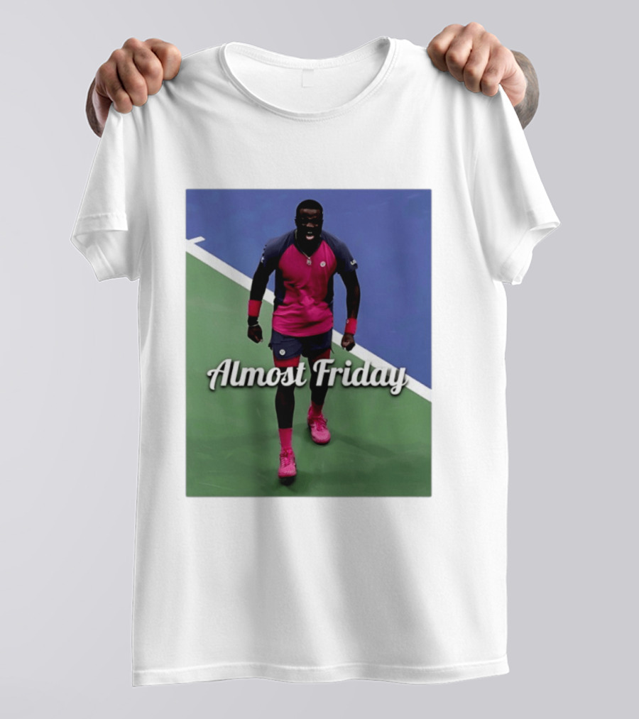 Frances Tiafoe Big FOE Almost Friday Tennis T-Shirt
