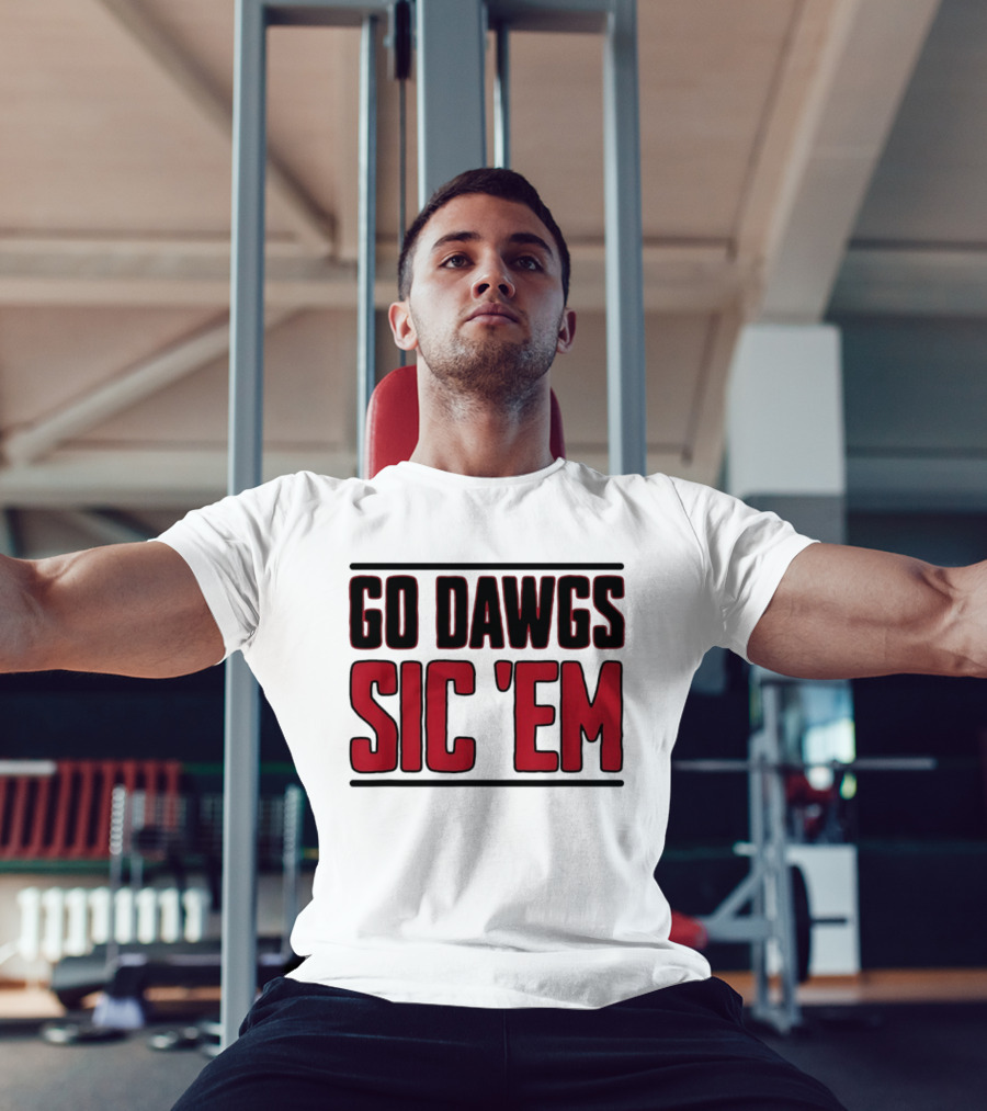 Georgia Bulldogs Go Dawgs Sic Em T-Shirt