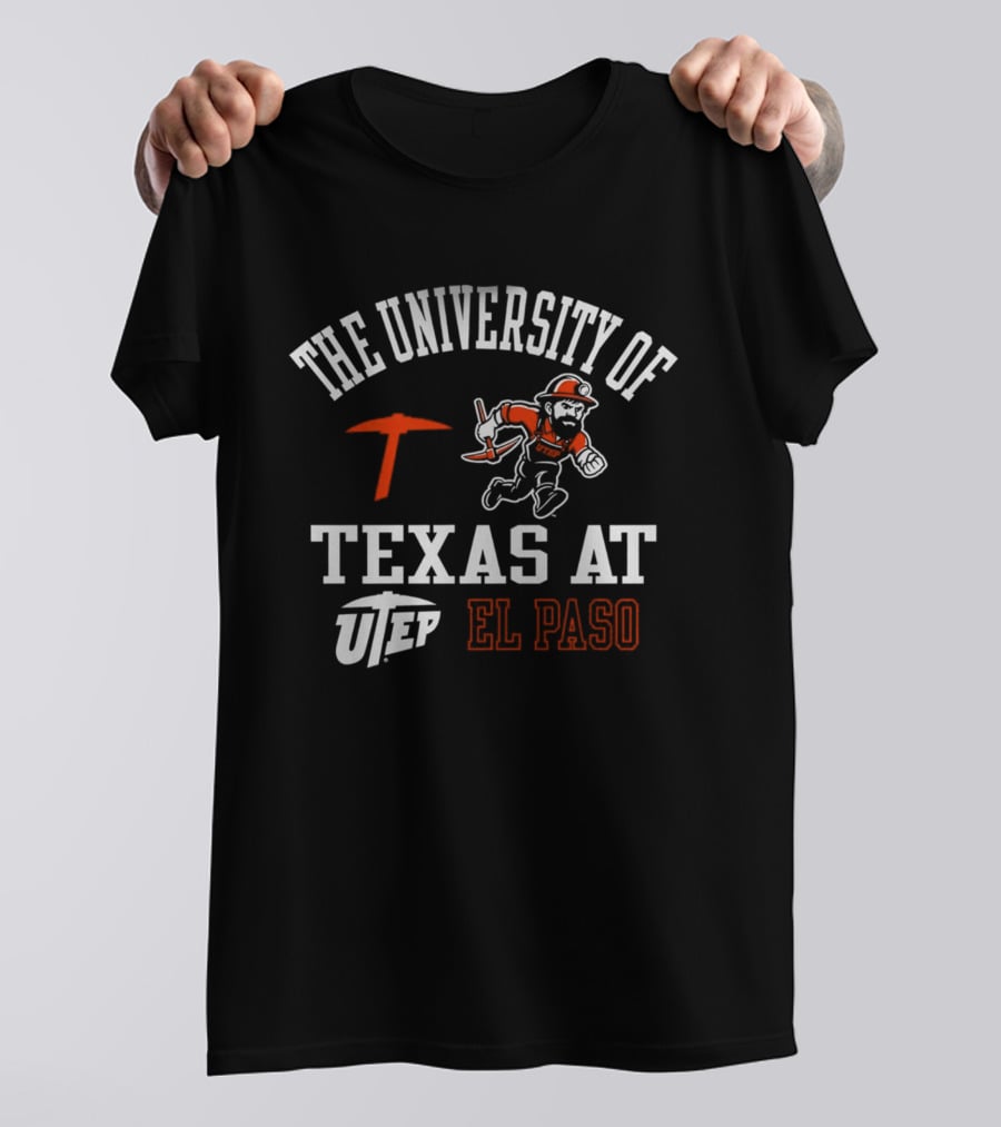The University Of Texas At El Paso Miners Blackout 2026 Texas Western T-Shirt