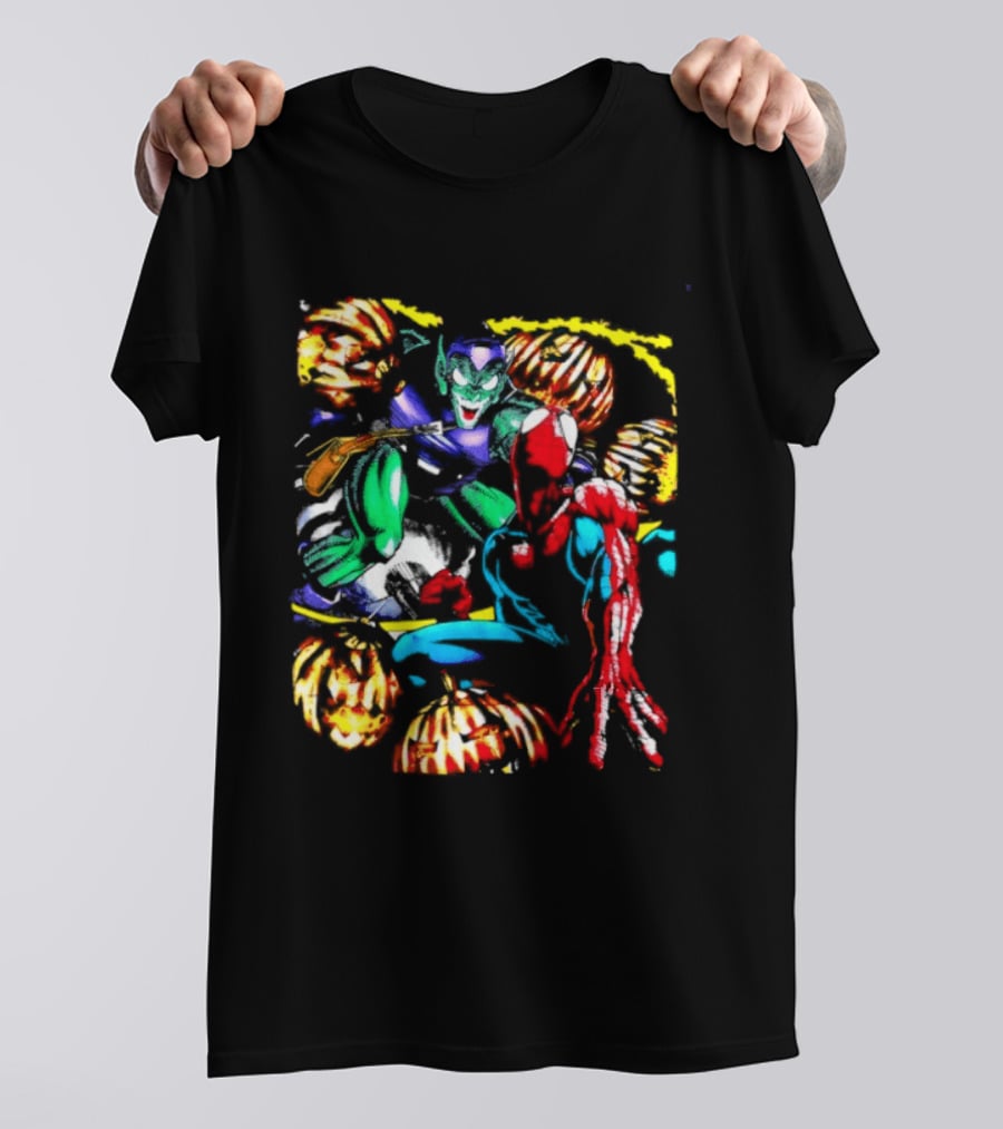 Green Goblin Pumpkin Bombs Marvel Comics T-Shirt
