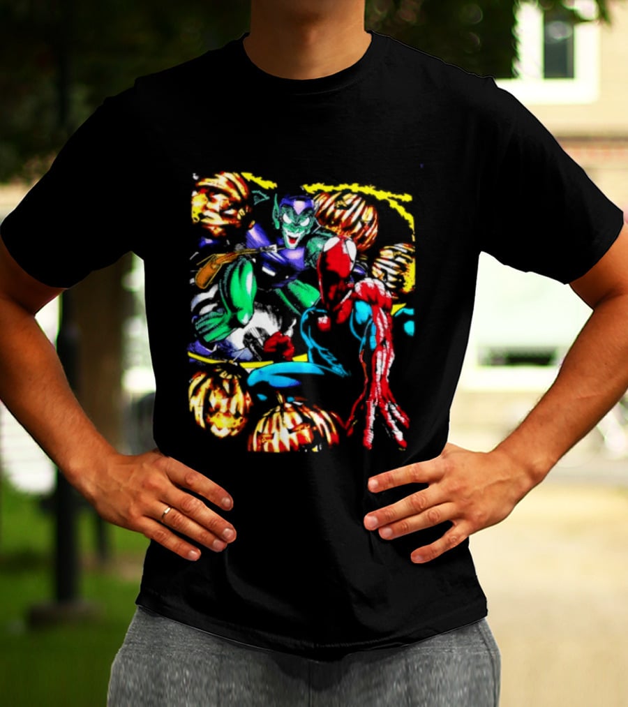 Green Goblin Pumpkin Bombs Marvel Comics T-Shirt