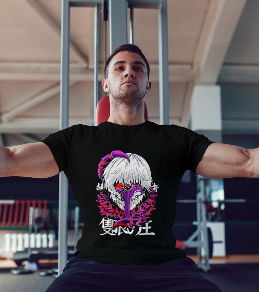 Tokyo Kaneki Kakuja Mask Heroic Stance T-Shirt
