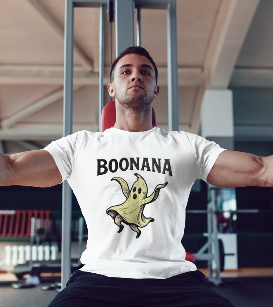 Boonana Ghost Dancing Banana Halloween Costume T-Shirt