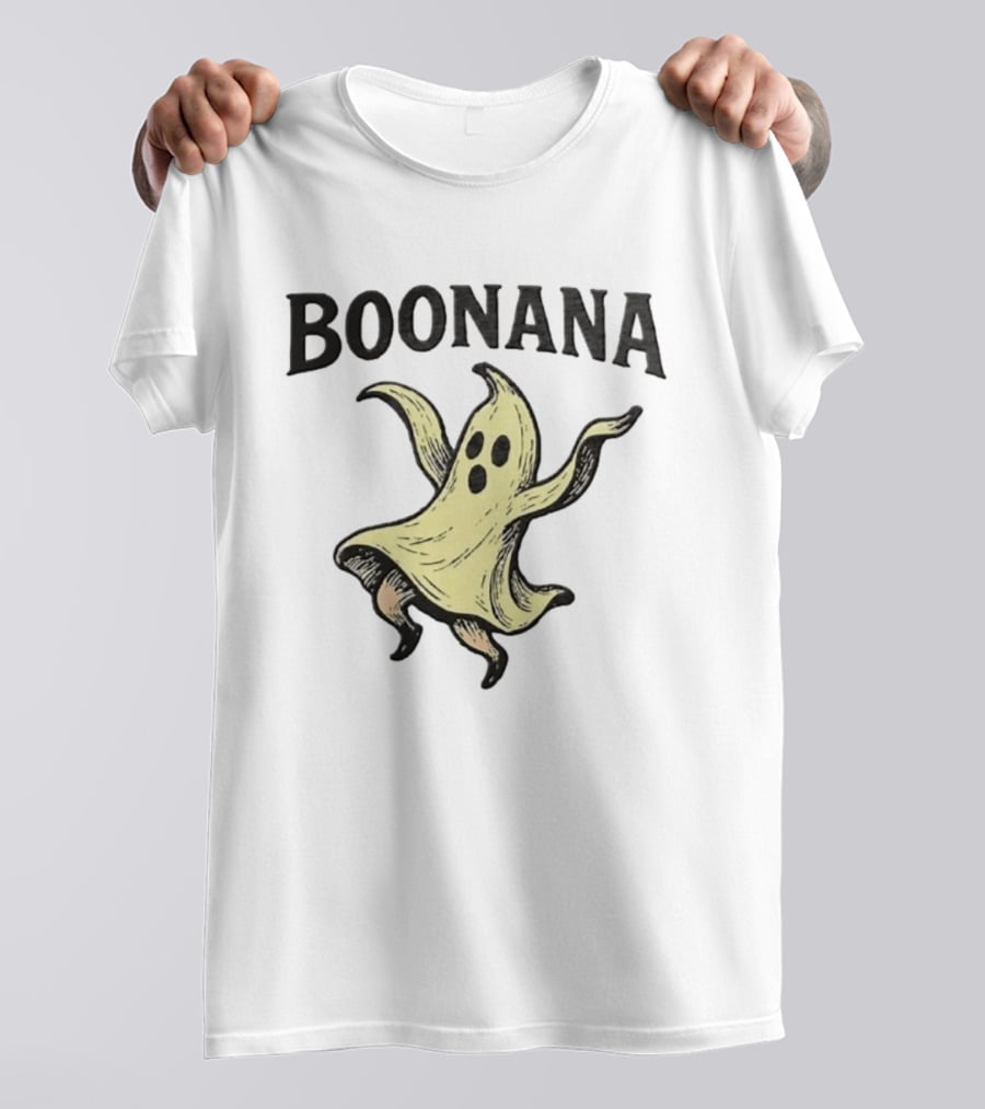 Boonana Ghost Dancing Banana Halloween Costume T-Shirt