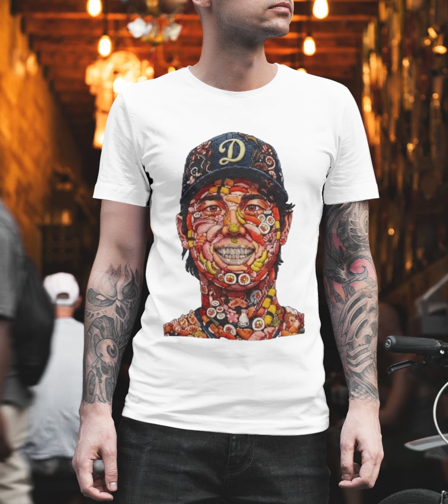 Dodgers Shohei Ohtani ZooCorp Foods Snacks T-Shirt
