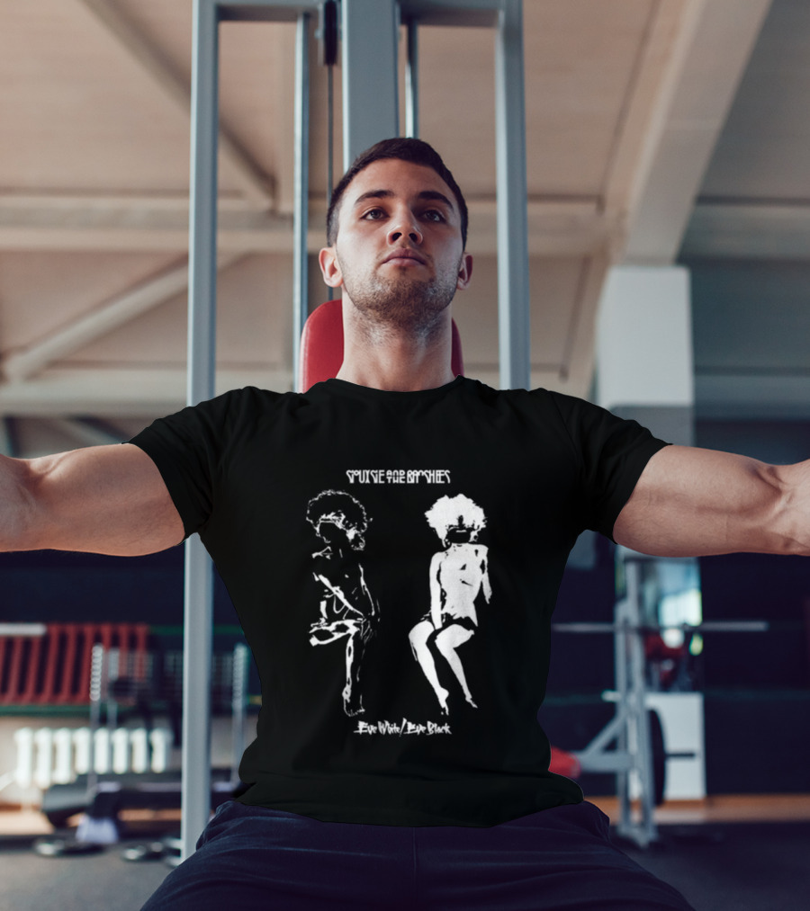 Siouxsie And The Banshees Eve White Eve Black T-Shirt
