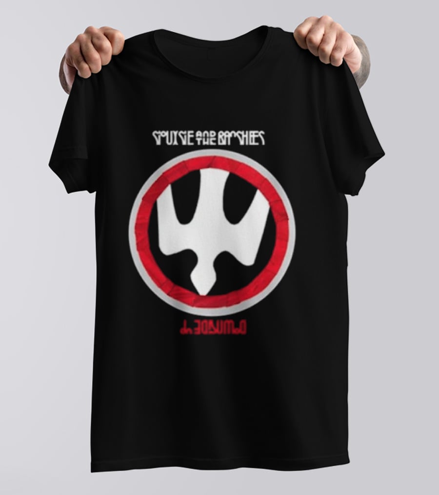 Siouxsie And The Banshees Lullaby Black Trident T-Shirt
