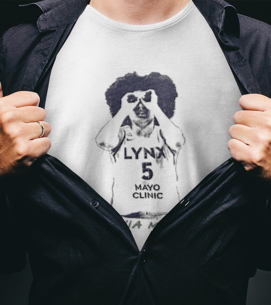 Olivia Miles Minnesota Lynx Basketball Making Goggles Gesture T-Shirt