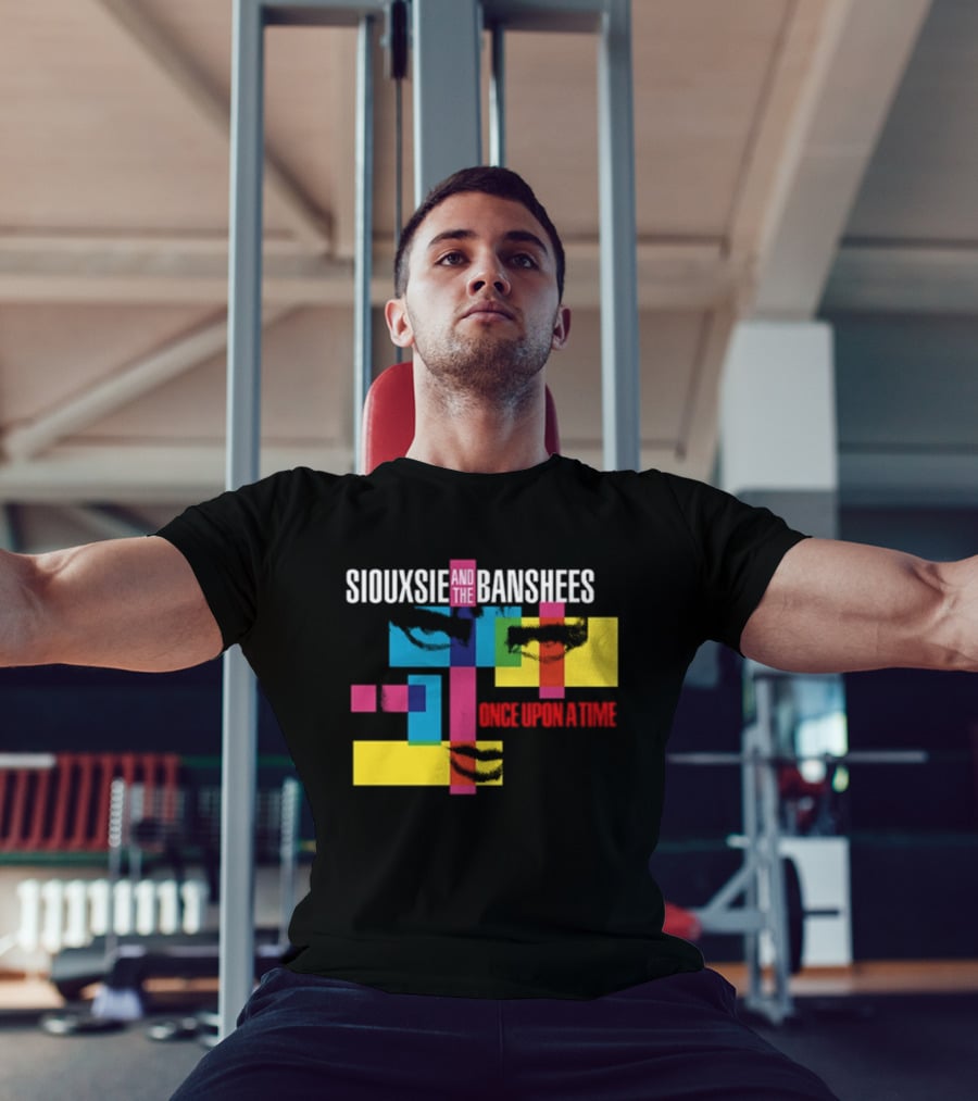 Siouxsie And The Banshees Once Upon A Time 2026 Multicolor Blocks T-Shirt