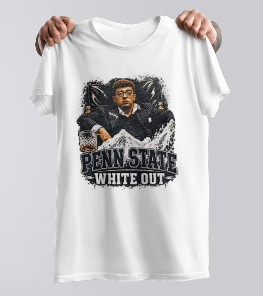 Penn State White Out Man In Suit Nittany Lions T-Shirt