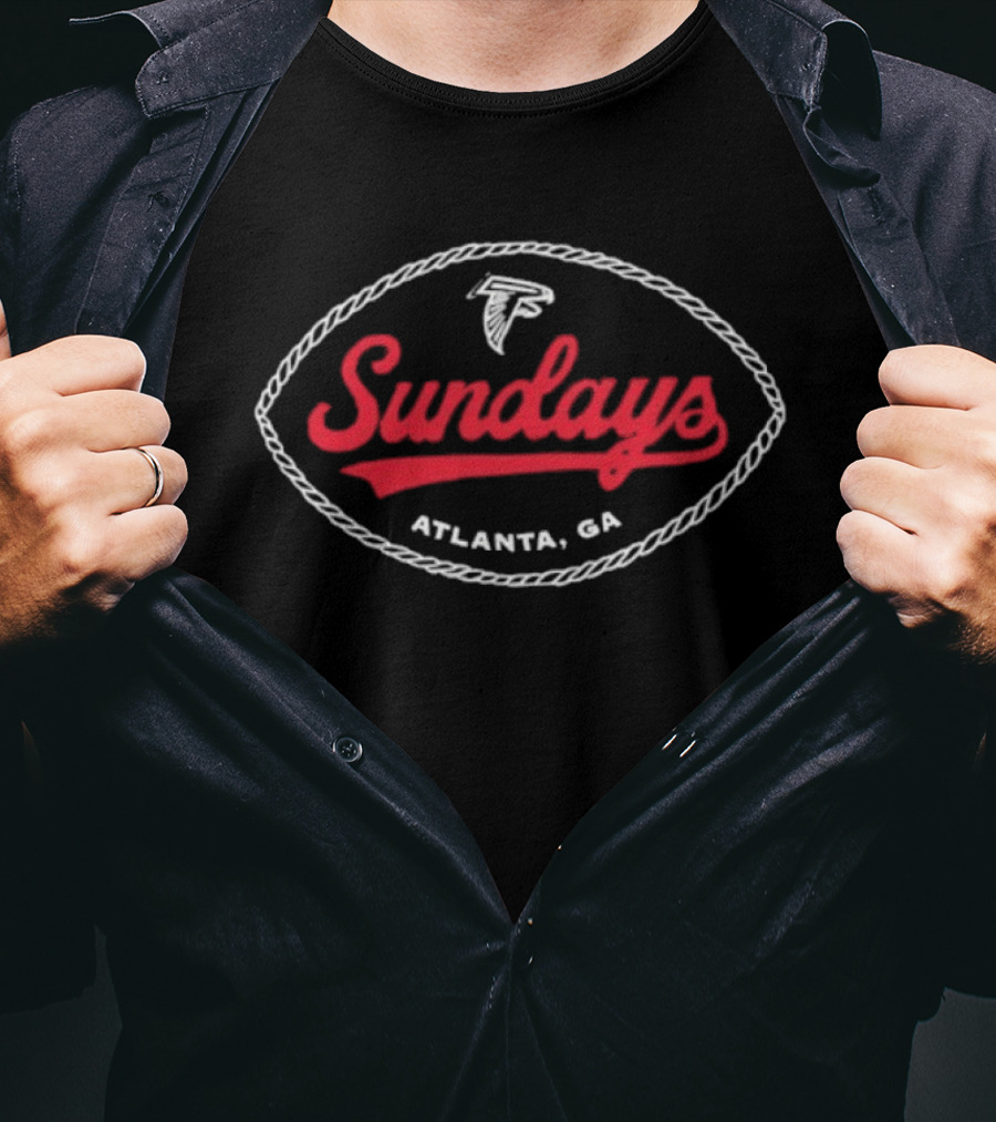 Atlanta Falcons Sundays Atlanta GA T-Shirt