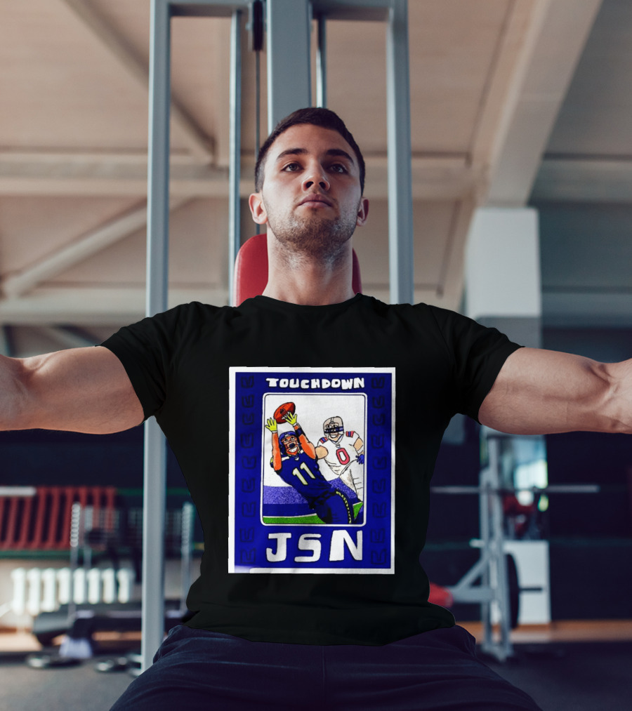 Touchdown JSN Jackson Smith Njigba Seattle Football Catch 11 T-Shirt