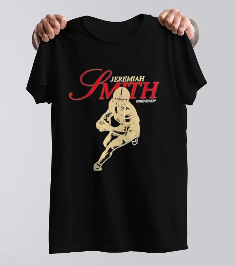 Jeremiah Smith Ohio State Buckeyes Football Athlete T-Shirt