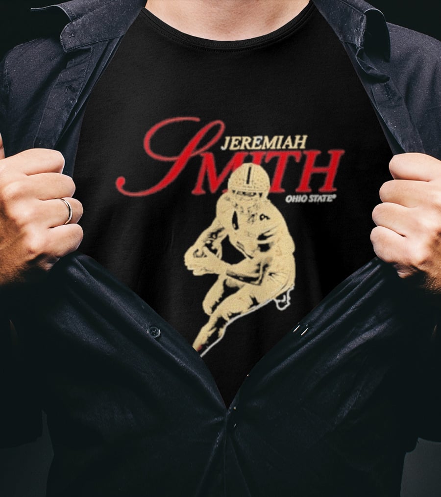 Jeremiah Smith Ohio State Buckeyes Football Athlete T-Shirt