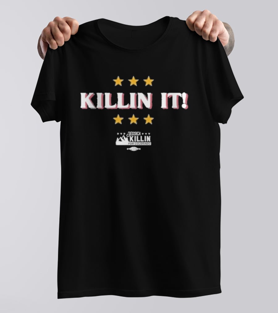 Jessica Killin It 5 Star Motivational T-Shirt