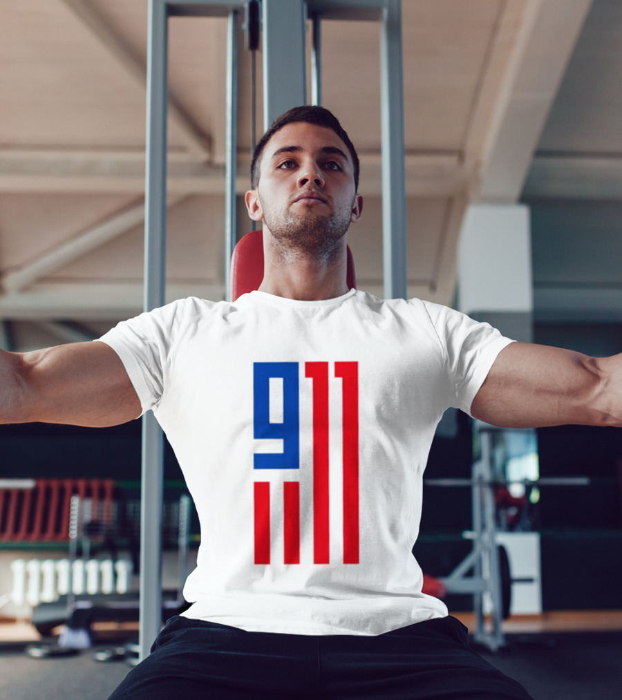 9/11 American Flag USA Patriotic September 11 T-Shirt