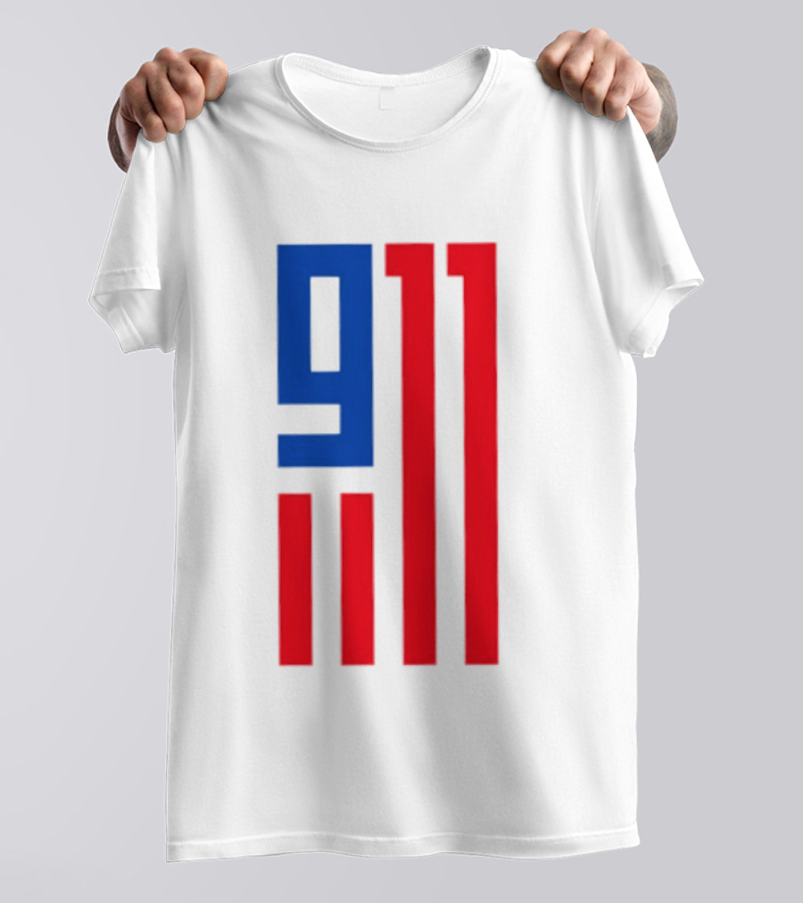 9/11 American Flag USA Patriotic September 11 T-Shirt