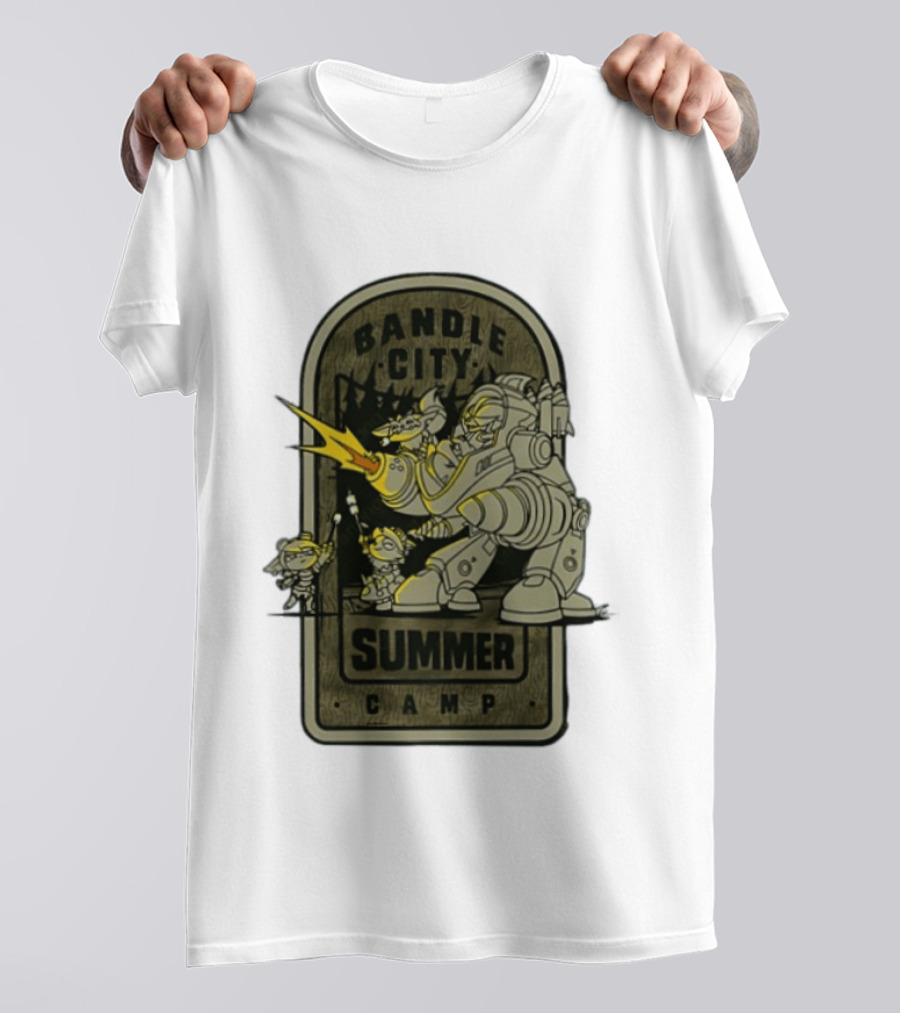 Bandle City Summer Camp League Of Legends Character Battle Scene T-Shirt