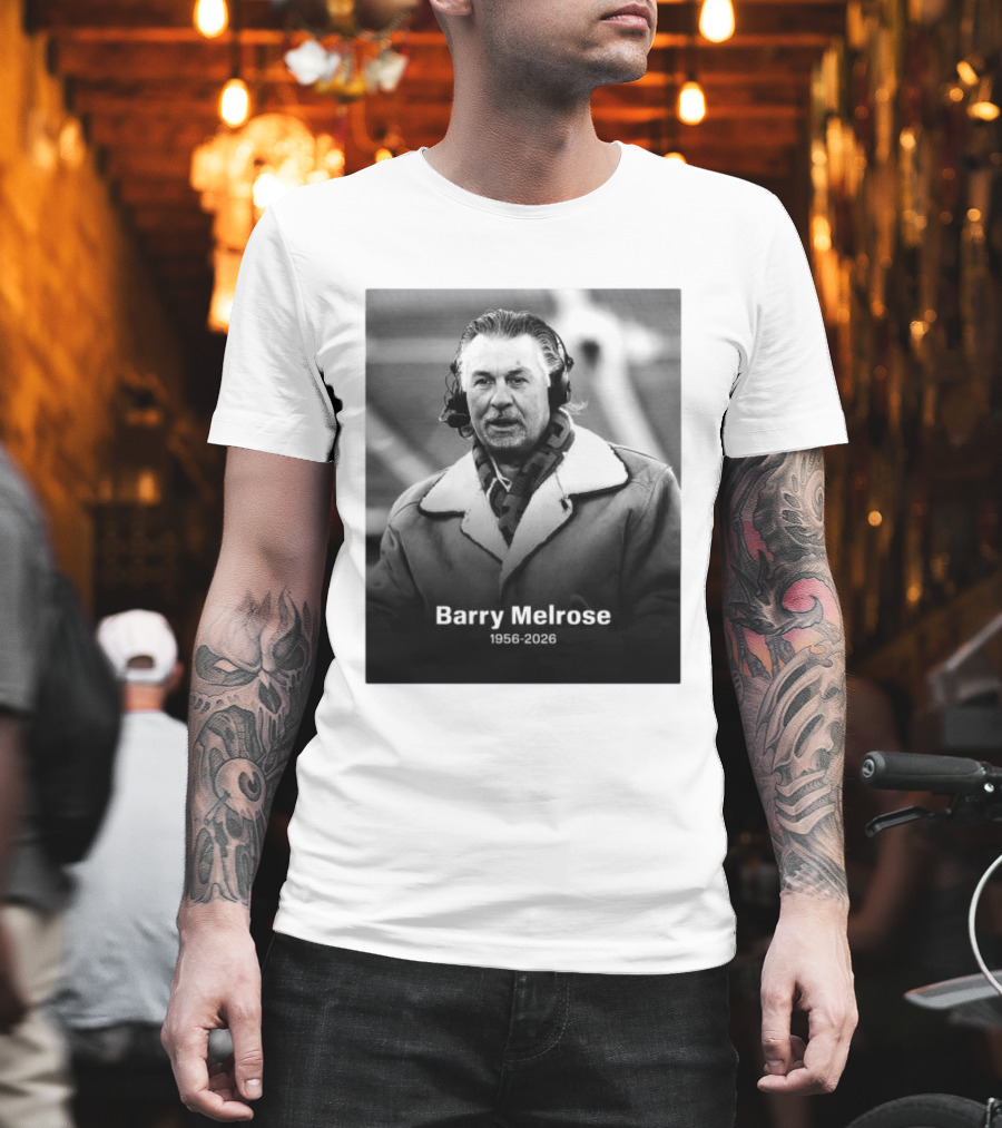 Barry Melrose NHL Player Coach And Analyst 1956 2026 T-Shirt
