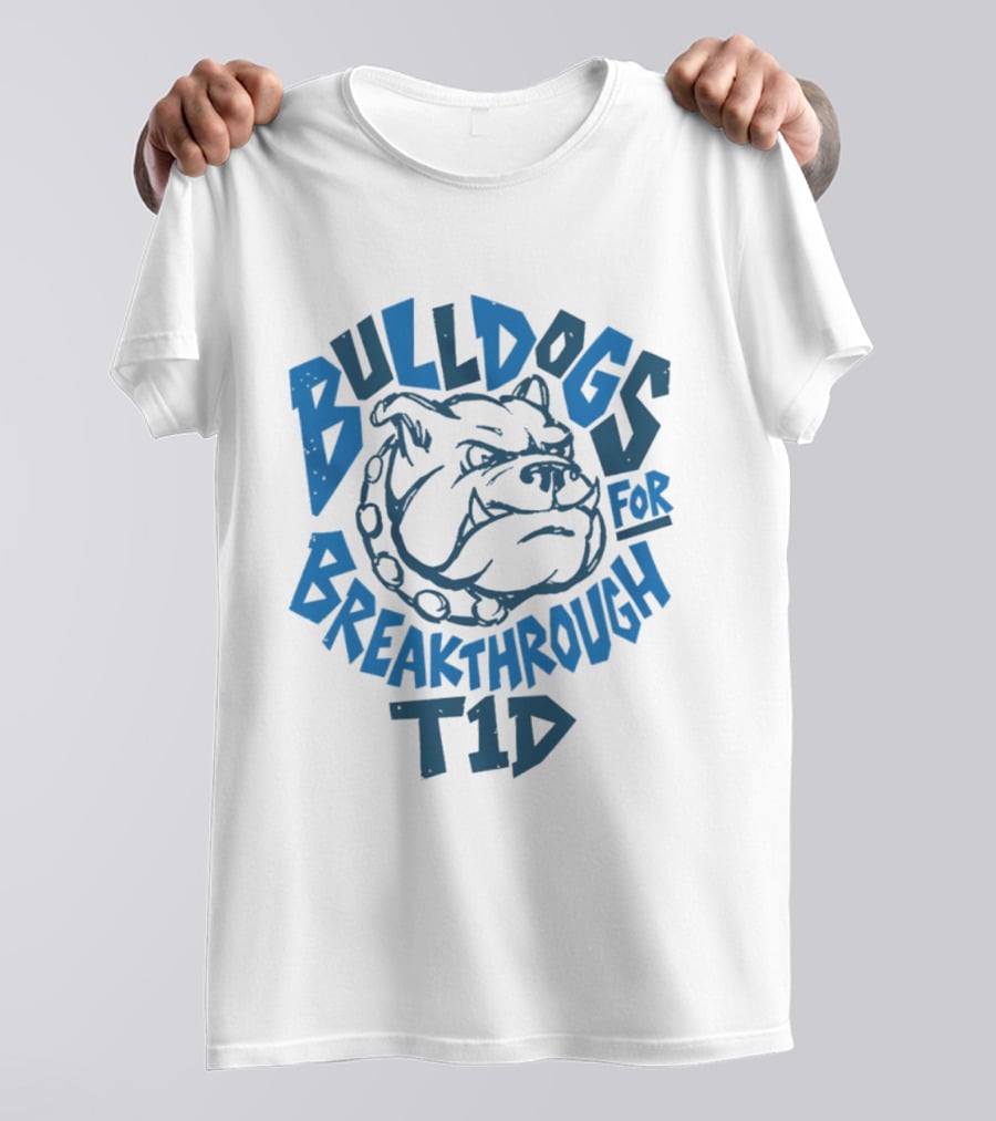 Bulldogs For Breakthrough T1D T-Shirt
