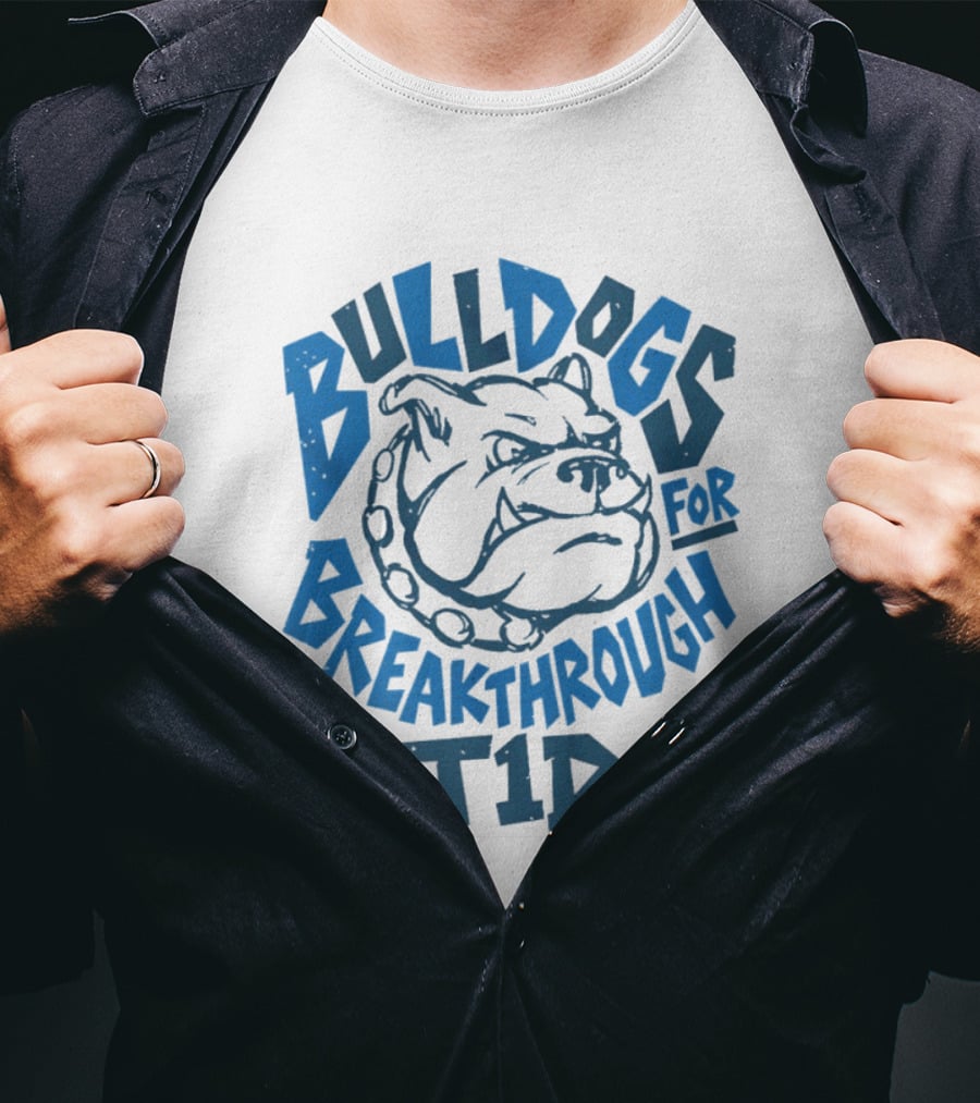 Bulldogs For Breakthrough T1D T-Shirt