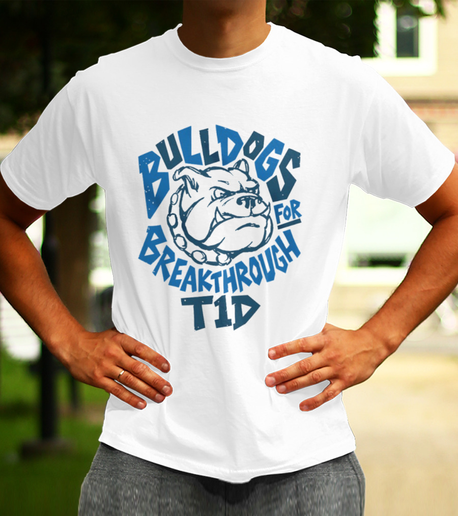 Bulldogs For Breakthrough T1D T-Shirt