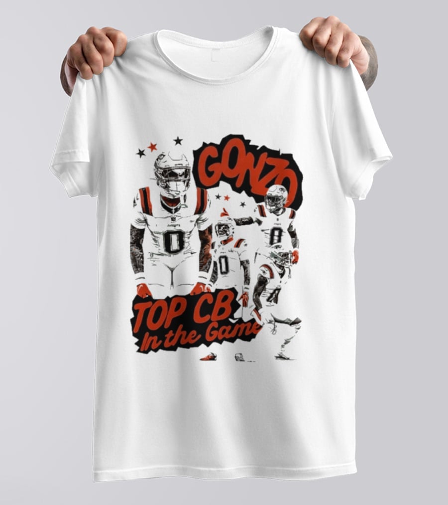 Gonzo Top CB In The Game New England Patriots T-Shirt