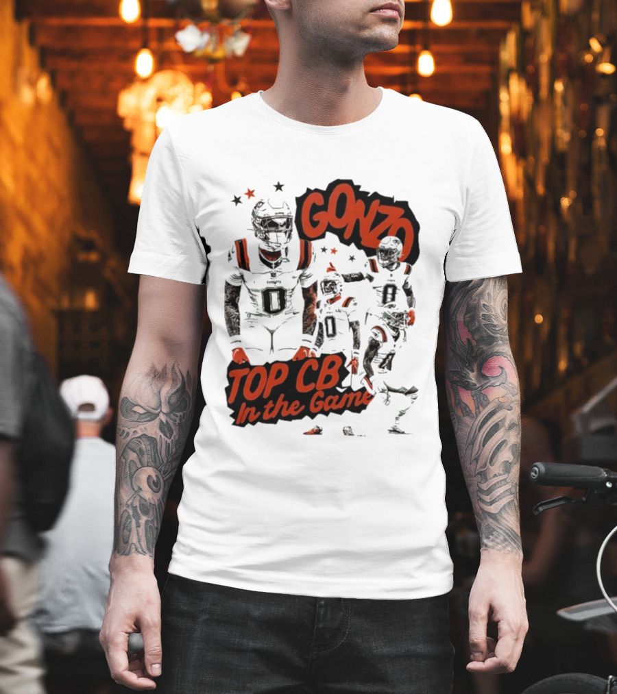 Gonzo Top CB In The Game New England Patriots T-Shirt