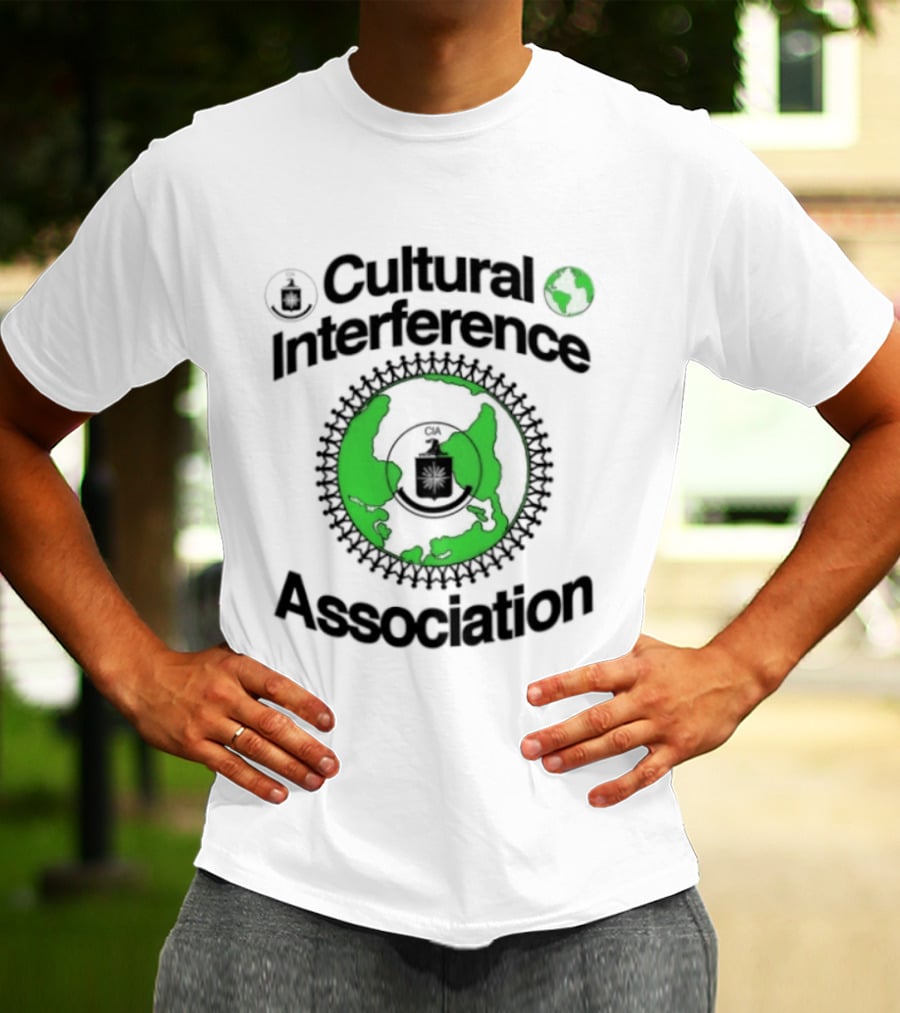 Cultural Interference Association Green Globe T-Shirt