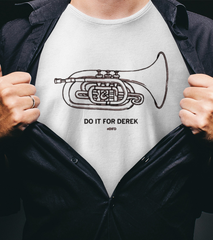 Do It For Derek DIFD French Horn T-Shirt