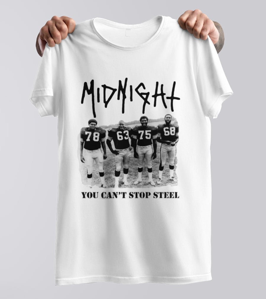 Midnight You Can't Stop Steel 78 63 75 68 T-Shirt