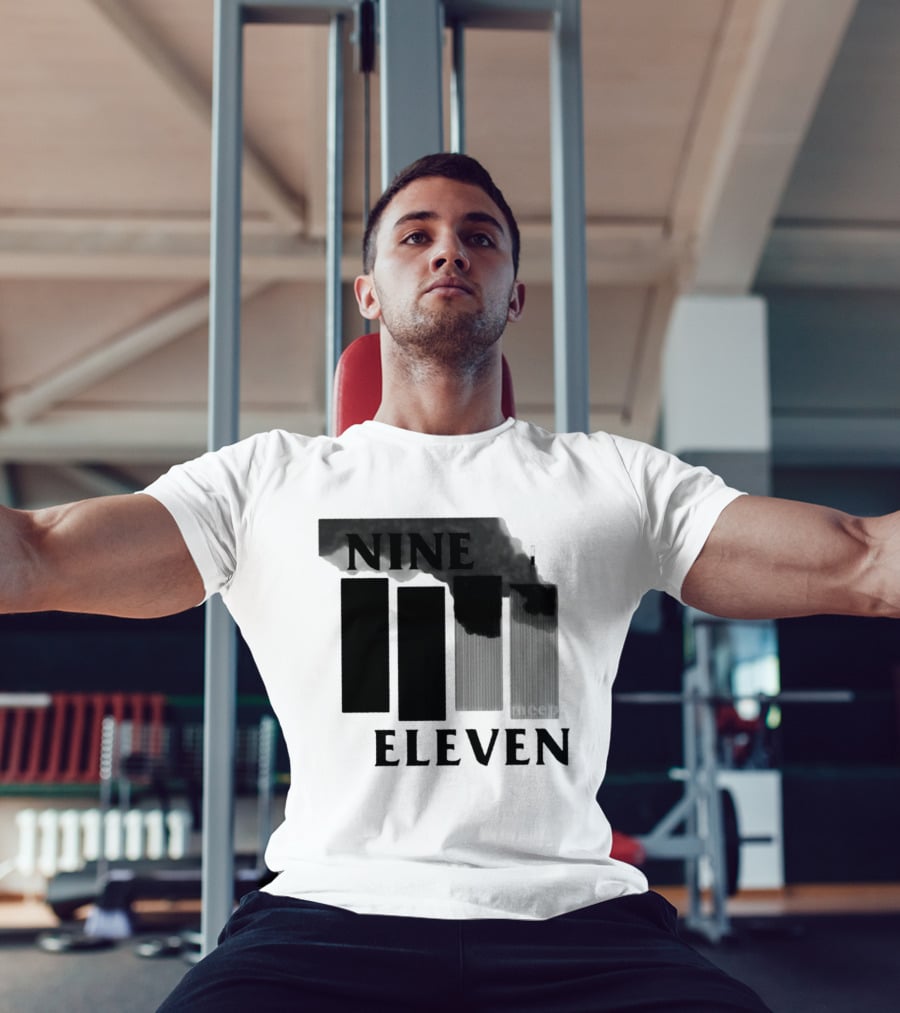 Nine Eleven Meep 9 11 Meme Dark Humor Towers Smoke T-Shirt