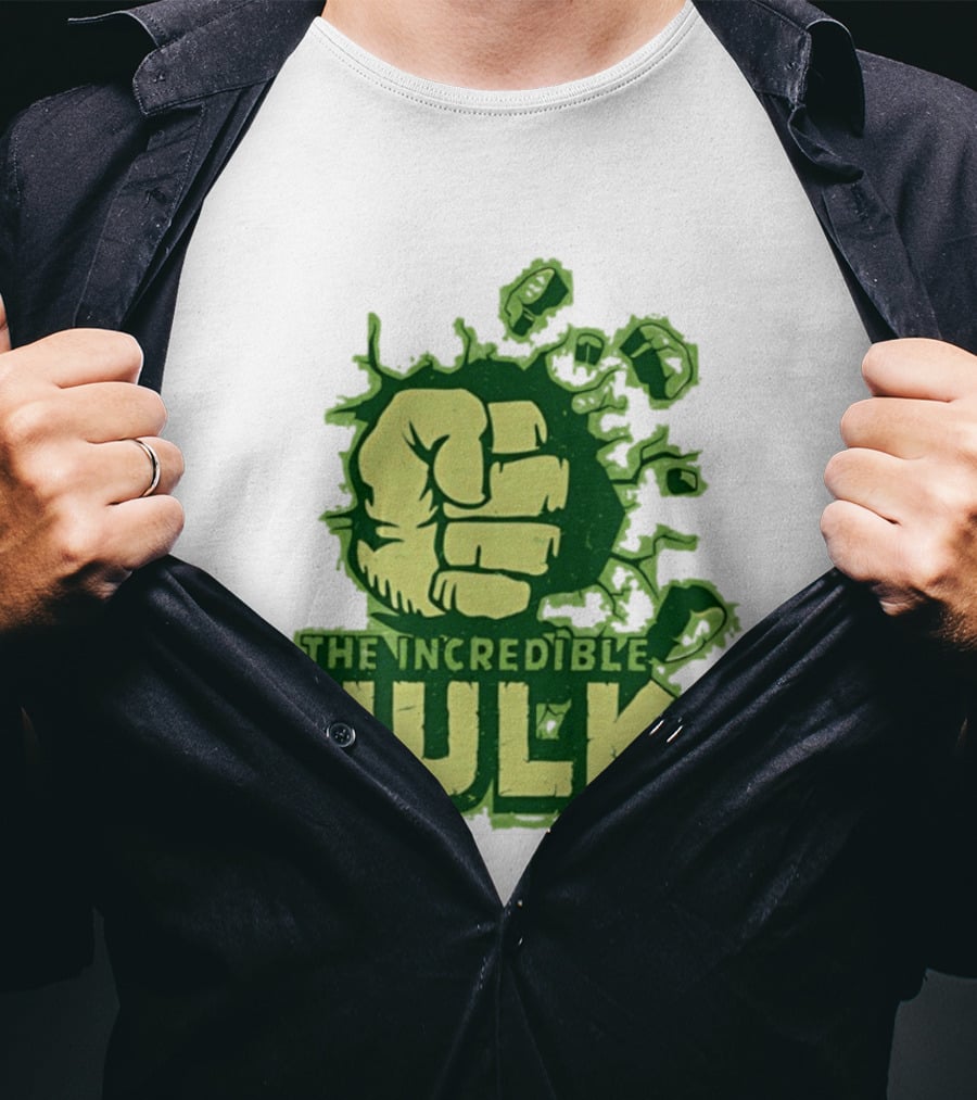 The Incredible Hulk Fist Smash Tunicart T-Shirt