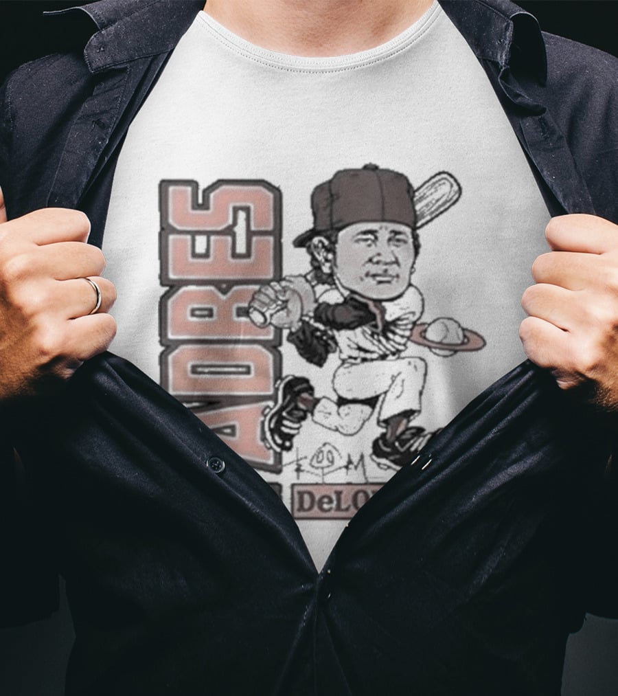 Tts Padres Homage Tom All Star Delonge Baseball Fan T-Shirt