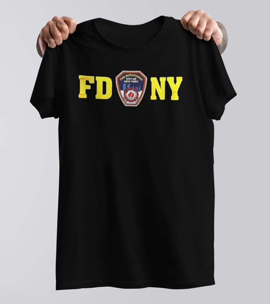 FDNY New York Yankees 2026 First Due At Yankee Stadium House On The Hill Two Sided T-Shirt