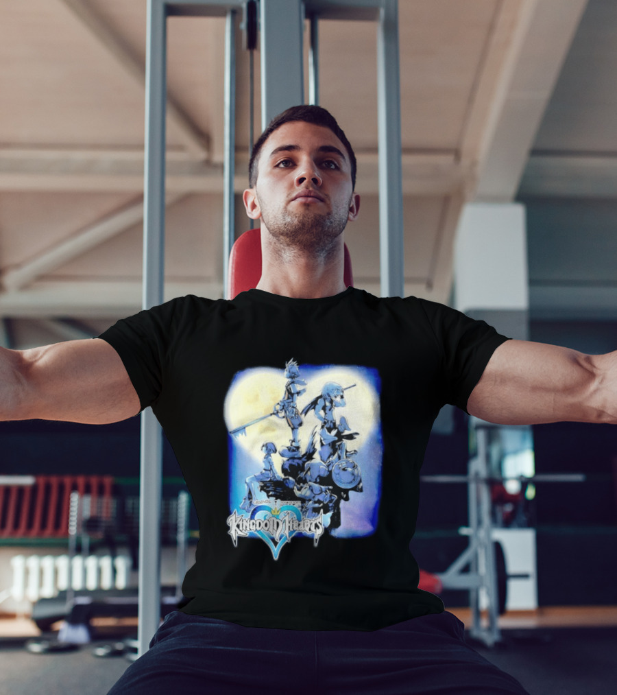 Kingdom Hearts Legends SquareSoft Sora Keyblade Moonlight T-Shirt