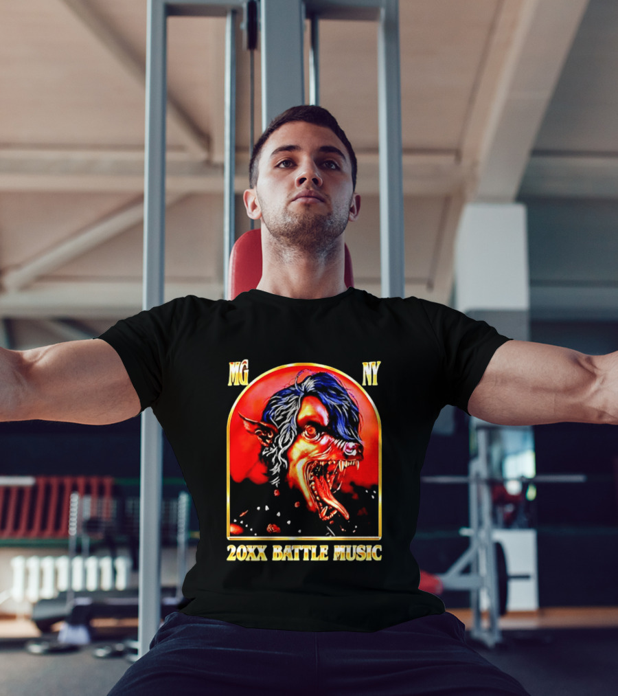 MG NY 20XX Battle Music Machine Gun Kelly Werewolf T-Shirt