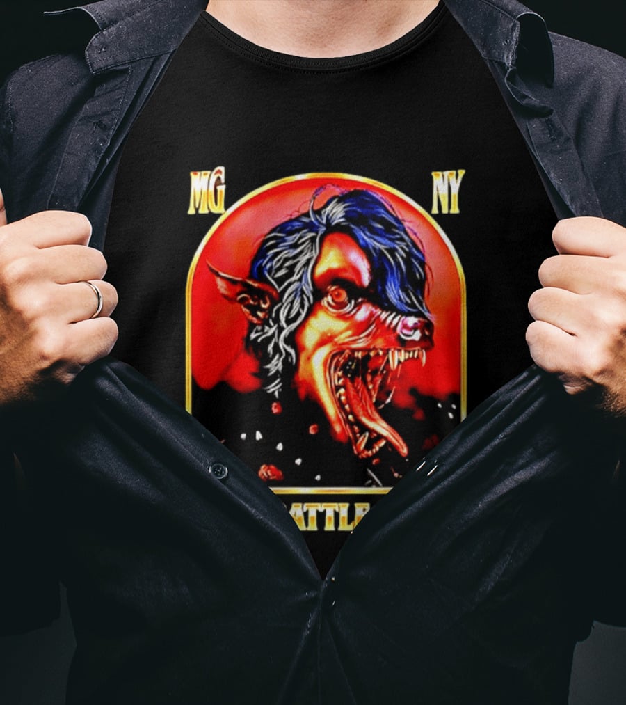 MG NY 20XX Battle Music Machine Gun Kelly Werewolf T-Shirt