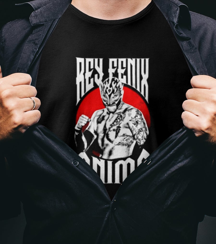 Rey Fenix Animo Lucha Libre AEW Wrestling Masked Fighter T-Shirt