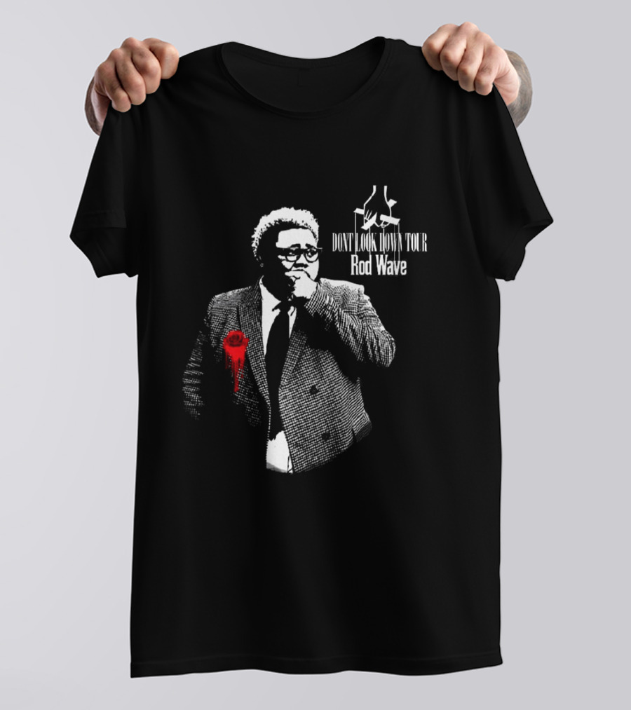 Rod Wave Don't Look Down Tour 2026 Rodfather Performance T-Shirt