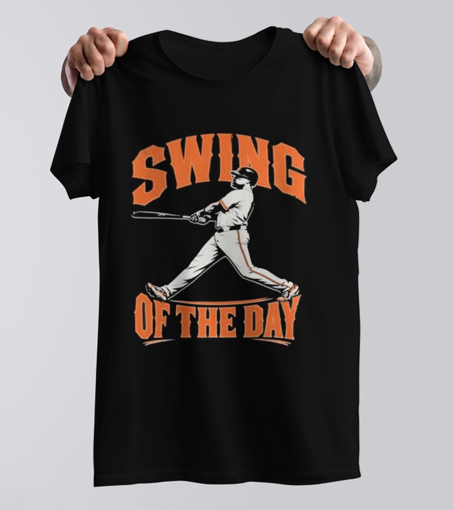 San Francisco Giants 2026 Swing Of The Day Baseball Player T-Shirt