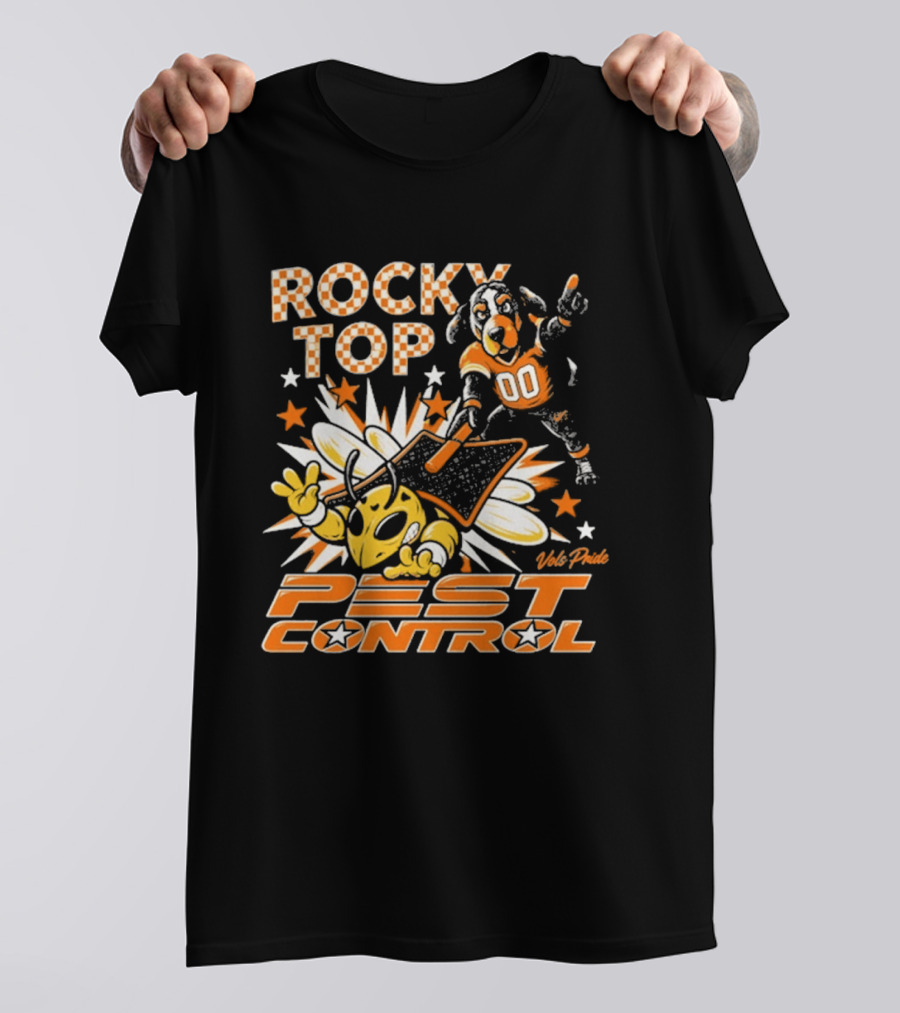 Tennessee Volunteers Rocky Top Pest Control T-Shirt