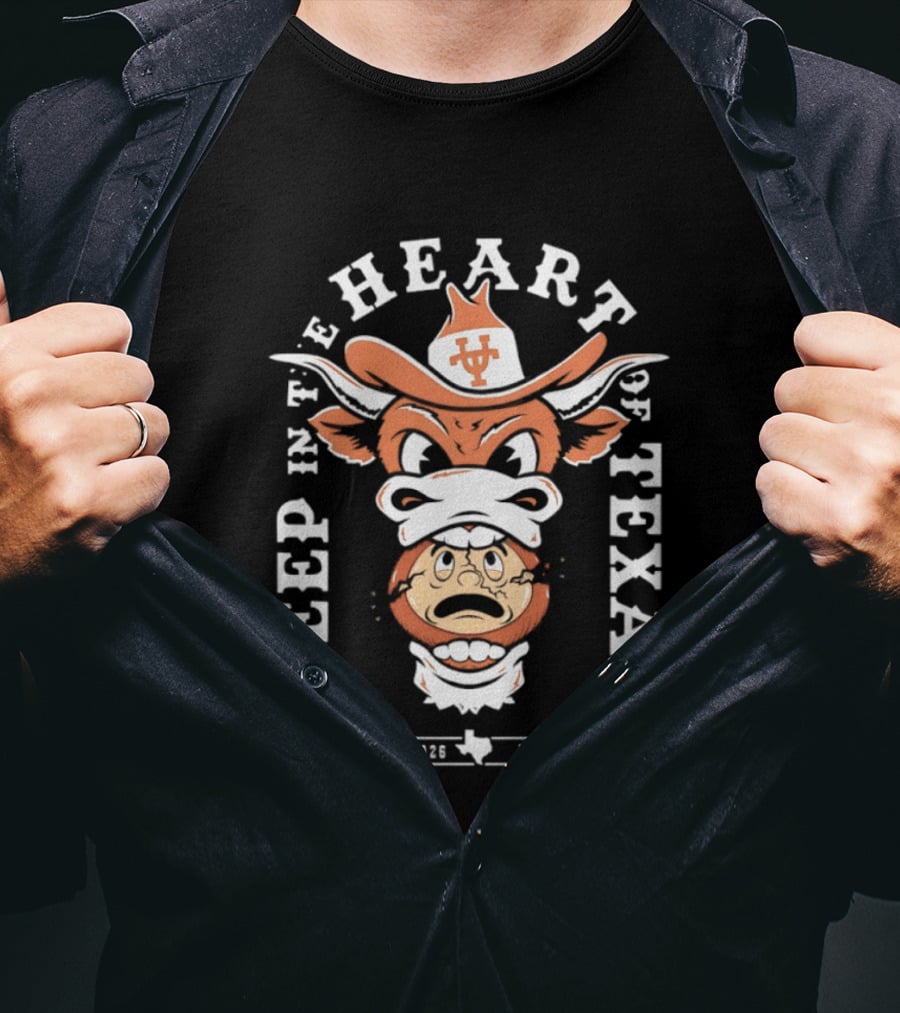 Texas Longhorns Mascot Deep In The Heart Of Texas September 10 2022 Austin Texas T-Shirt