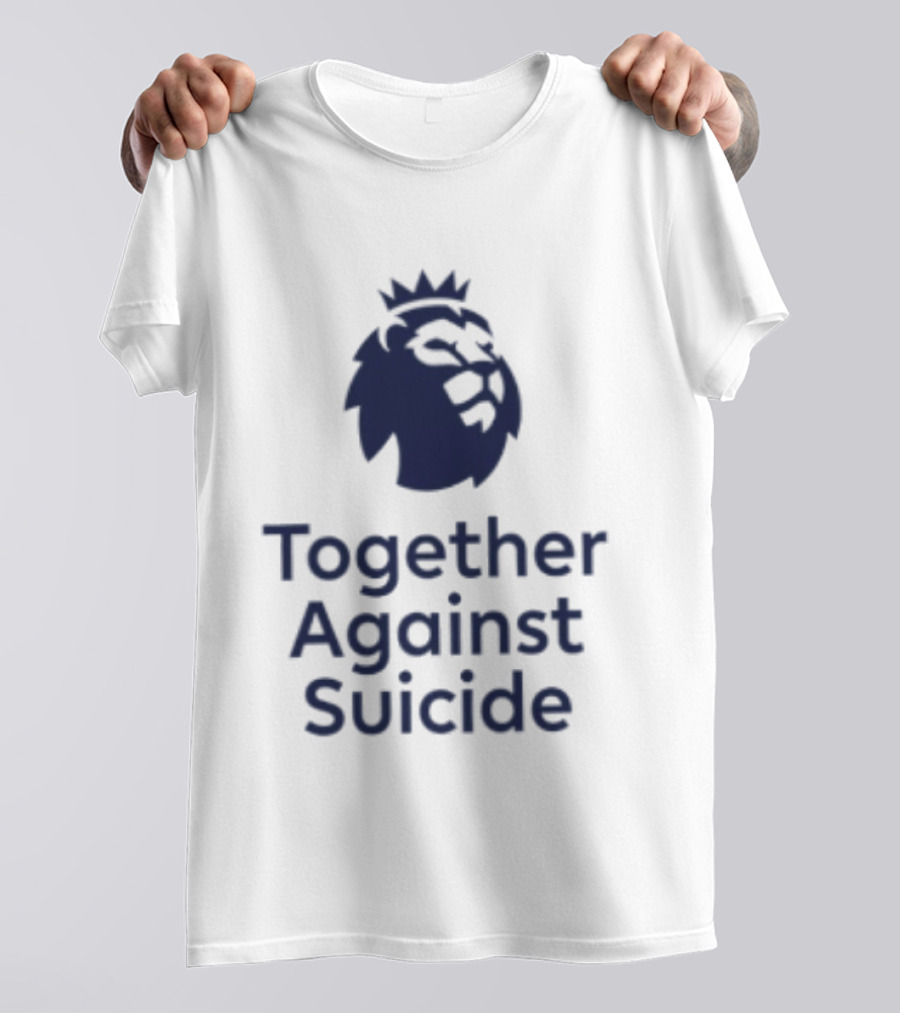 Together Against Suicide Mental Health Awareness Lion King Crown T-Shirt