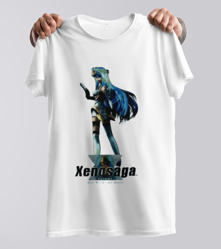 Xenosaga Episode I Der Wille Zur Macht Anime Character Figure T-Shirt