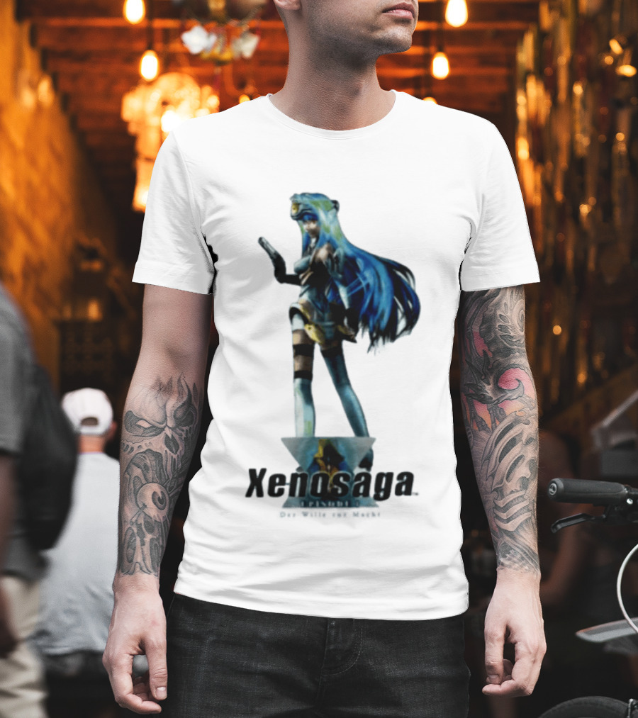 Xenosaga Episode I Der Wille Zur Macht Anime Character Figure T-Shirt