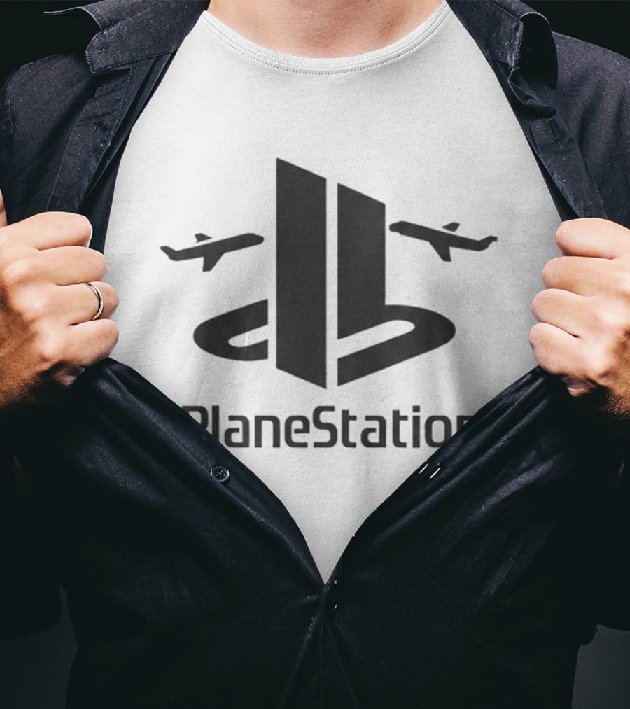 2026 Planestation PS Airplanes Concept T-Shirt
