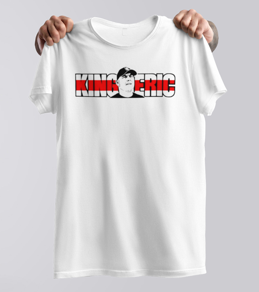 KING ERIC Luis Enrique Iconic Red T-Shirt