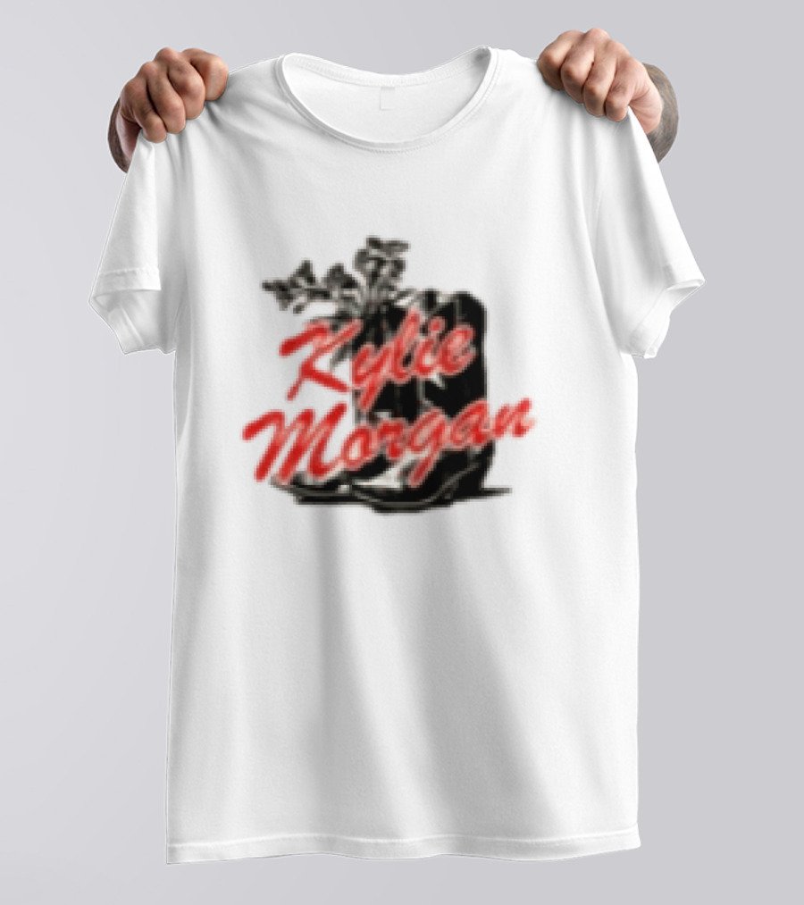 Kylie Morgan 1 800 Dump Him Boots Roses T-Shirt